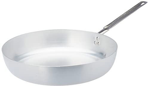 Pentole Agnelli PCMX01136 Padella Alluminio 1 Manico Inox, 36 cm