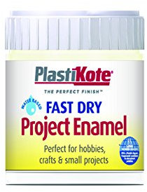 Plastikote B47W 59 ml Enamel Paint Bottle - Creme De La Creme