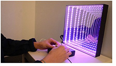 TWO WAY INFINITY MIRROR FILM 20 WIDE x PER FOOT REFLECTIVE WINDOW TINT INFINITE