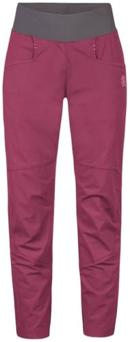 Rafiki Marga LT Pantalon d'escalade pour femme - Pantalon d'extérieur élastique et respirant - Séchage rapide et confortable - Idéal pour l'escalade, la randonnée et le boulder, Dry Rose., 36