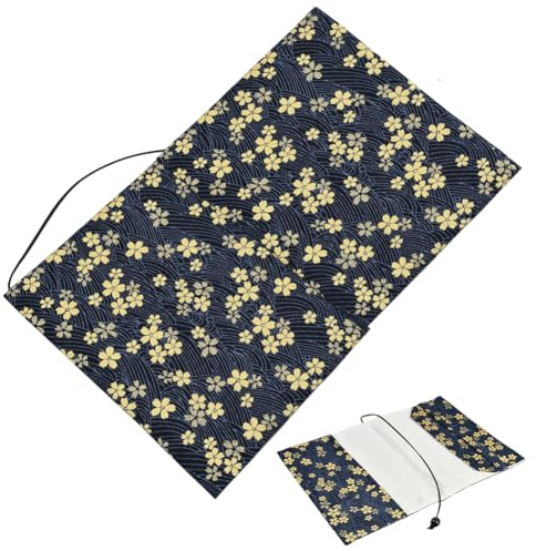 CRASPIRE Funda para Libro A5 Carpeta con 6 Anillas Tela Organizadora Cuerda Nubes Negras Protectora de Libros Lavable Cuadernos Amantes Novelas Diarios Estuche