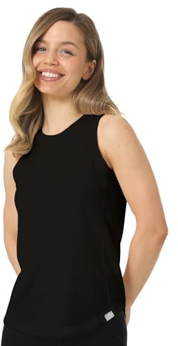 Merino.tech 100% Debardeur Femme Merinos - sous Vetement Merinos pour Sport | Léger, Thermique Laine Mérinos Respirant, Anti-Odeur Naturel, Anti-Humidité, Idéal Pour Le Sport, Randonnée, Sous-Couche