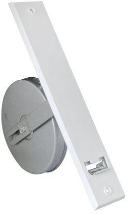 jarolift Getriebe-Gurtwickler inkl. Kunststoff-Abdeckplatte, Lochabstand 260 mm, für Rollladengurte bis 23 mm Breite, Weiß