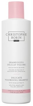 Christophe Robin Delicate Volumizing Shampoo With Rose Extracts for Thin, Fine, and Flat Hair 8.4 fl. oz