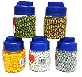 PNJB, 1000 PCs 6mm Precision High-Grade BB Pallets Bullet for BB Gun Tanks Plastic Toy, smooth polished surface, Toy Gun Bullets.