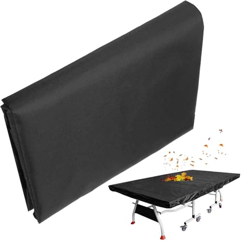 Copertura da ping pong, copertura impermeabile per tavolo da pong, copertura impermeabile in tessuto Oxford per tennis da tavolo | robusta copertura da ping pong per la protezione contro