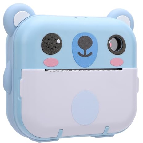 Stampa Istantanea per Fotocamera per Bambini, Fotocamera Digitale con Stampa Istantanea 1080P con Schermo TFT da 2 Pollici, Fotocamera Digitale per Selfie per Ragazzi e Ragazze