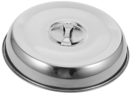 BUGUUYO Tapa De Olla Para Bistecs Tapa Protectora De Acero Inoxidable Para Alimentos Para Cocinar Al Vapor Restaurantes Utensilios De Cocina