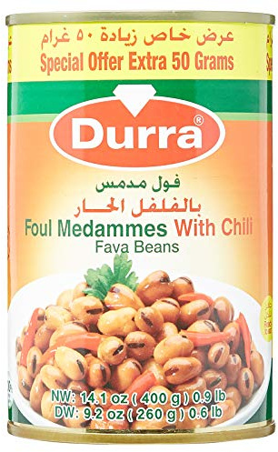 Fève foul medammes chili - Boîte 400g
