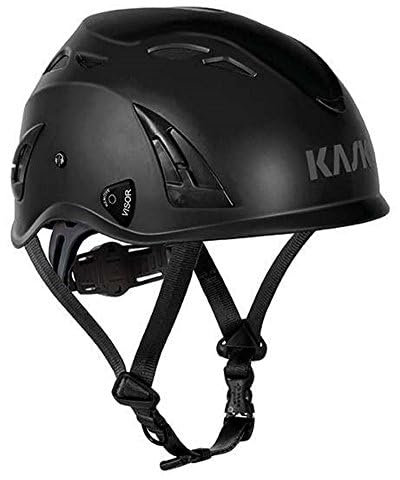 KASK SUPERPLASMA AQ INDUSTRIESCHUTZ -UND KLETTERHELM (SCHWARZ) | INKLUSIVE SCHUTZBRILLE (SCHWARZ)