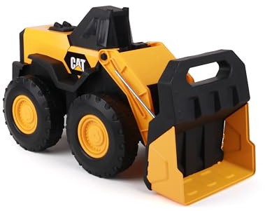CAT Toys Official | Cat 40,6 cm stor hjullastare leksak av stål | byggarbetsplatser fordon barn | robust och perfekt för pojkar | Outdoor-presenter och leksaker från 3 år | byggfordon barn