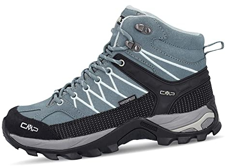 CMP Rigel Mid Wmn trekking sko Wp dam Promenadsko, Mineralgrön, 36 EU