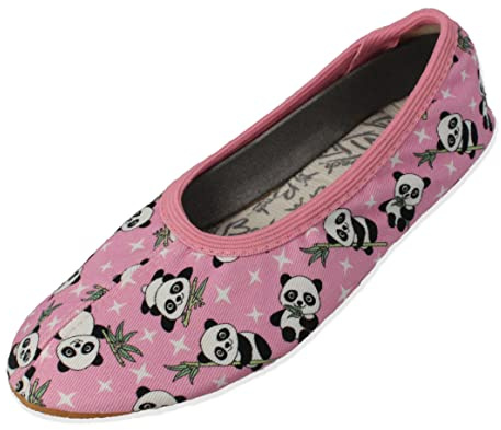 Beck Pantoufles Pandagirl pour Fille, Rose, 29 EU