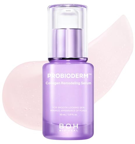 Probioderm™ Collagen Reform Sérum 1 fl oz (30 ml) | Sérum raffermissant pour la peau avec collagène et 12 peptides pour resserrer et lisser les pores | Soin hydratant et raffermissant