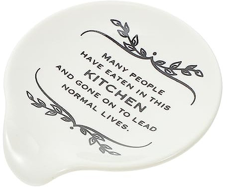 Garneck Support De Cuillère Céramique Porte-ustensiles Polyvalent Pour Cuisine Rangement Élégant Pour Cuillères Et Couverts Décoration De Table Unique