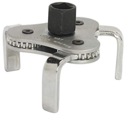 Sealey Ak642 Oil Filter Wrench Claw Type 63-103Mm Capacity 3/8 and 1/2Sq Drive