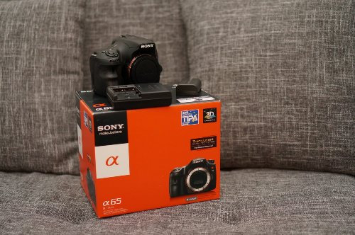 Sony Alpha 65 SLT-A65V.CEE5 Reflex Boîtier nu 24,3 Mpix Noir