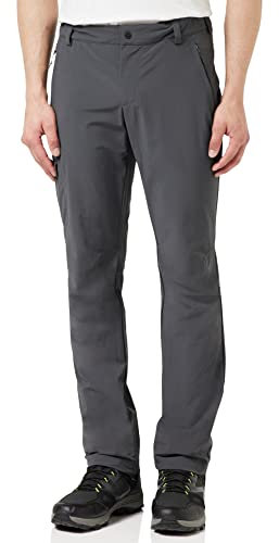 Schöffel Herren Pants Folkstone, leichte Wanderhose mit Stretch-Material, robuste Outdoor Hose mit sportlichem Schnitt, asphalt, 50