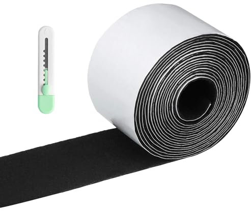 Filz Selbstklebend 6 Meter Lang Filzband Selbstklebend 5cm Breit Leicht Zuschneidbar Filzrolle Filzgleiter Rolle Möbel können leicht verschoben Werden Ausgezeichnete Klebekraft 1 Rolle
