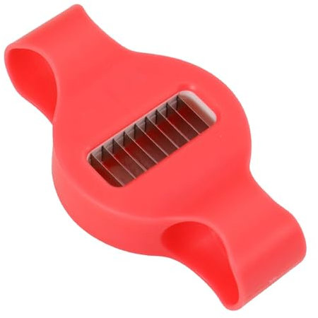 Taglierina per fagioli in acciaio inox, multifunzione – Utensile da cucina – Shredder Stringer Utensile da cucina – Fagioli Shredder String Cutter, acciaio inox per fagioli rotondi,