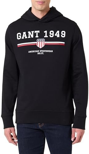 GANT herr Graphic Hoodie Tröja med huva