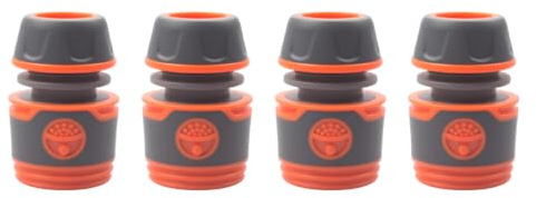 Raccords De Tuyaux, 4 Pièces, En ABS Et TPR, Adaptés Aux Pistolets À Eau, Robinets, Raccords De Tuyaux De 1/2 Pouce Et Irrigation, Applicables Pour Les Diamètres De Conduites D'eau De 13 Mm À 15 Mm