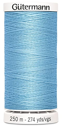 Gutermann 24222 Sew-All Thread 274yd, Powder Blue