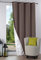 Stof - Rideau Occultant Isolant Nelson Polyester Taupe 240 x 135 cm