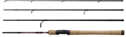Abu Garcia Diplomat V2 Reise-Angelruten, klein für einfachen Transport, 24T Carbon-Rohlinge, Moderate bis schnelle Aktionen, Auswahl an Wurfgewichten für alle Angelstile