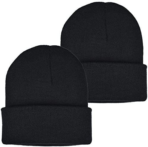 EINSKEY Knit Beanie, Thick Soft Acrylic Warm Winter Hat for Men