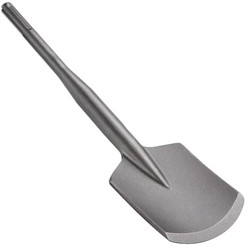 yksiahfi for SDS Max Clay Spade 4-1/2 in. X 17 in. Steel Drill Shovel Bit for SDS Max Extended Cement Mortar Shovel