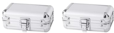 2 set teleskopfilter aluminiumbox resväska anti-påverkan okular filterbox delar