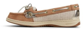 Sperry Womens Angelfish Boat Shoe, Tan, 3 UK