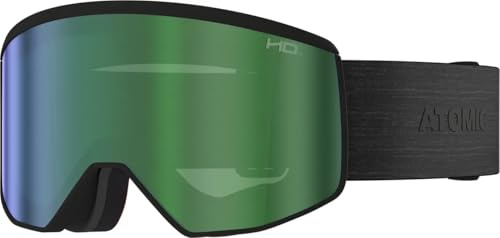 ATOMIC Four Pro M HD - Occhiali da sci e snowboard con tecnologia a lenti HD per una visione chiara, occhiali da sci da donna e da uomo con telaio Live Fit per una vestibilità personalizzata