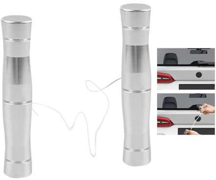 Kit Rimozione Distintivi Veicolo - Raschietto Loghi, Estrattore Etichette Auto | Strumento smontaggio adesivo cofano Pulitore emblema carrozzeria per officine, manutenzione