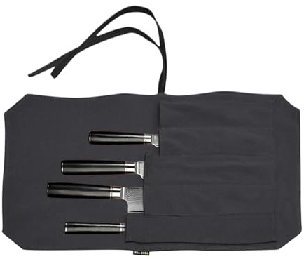 Chef Cutter Bag – Portaposate e protettiva a doppio strato, tela crittografata, valigetta per utensili da cucina facile da viaggio, borsa leggera per cuochi, uomini e donne