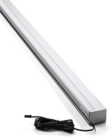 SOTECH LED profilo Groove binario di sospensione per sistemi di nicchia Linero MosaiQ 12V / 8,64W / lunghezza 1200 mm/uscita cavo destra