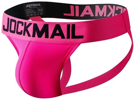 JOCKMAIL Mens Briefs Jockstrap Rainbow Comfort Jockstrap Underwear Men Athletic Supporter