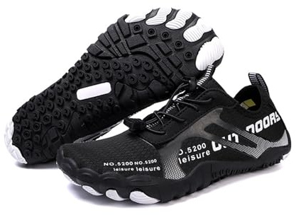 FANSU Chaussures de Plage Pieds Nus avec Semelle Souple, Chaussons Aquatiques à Séchage Rapide pour Natation, Surf, Yoga et Activités Nautiques, Confort Extensible Unisexe