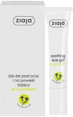 Ziaja, bio gel emolliente zona occhi per uso quotidiano, 15 ml (etichetta in lingua italiana non garantita)