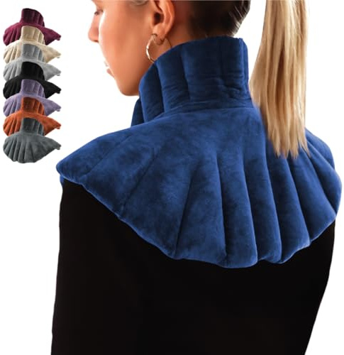 Vivezen - Coussin chauffant, tour de cou pour épaules et nuque - Plusieurs coloris