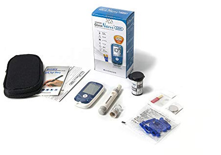 GlucoNavii Blood Sugar Meter (mmol/L) Glucose Monitor Starter Kit