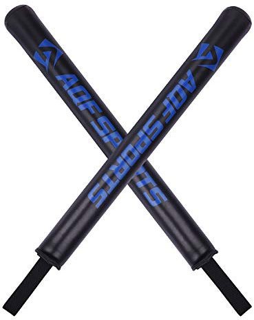 AQF Zielstock, Escrima Stöcke Paar, Selbstverteidigung Boxing Pads Target Stick, Schlagpolster Kampfsport Kampfstock Für MMA Training, Boxtraining & Boxsack Schlagstöcke