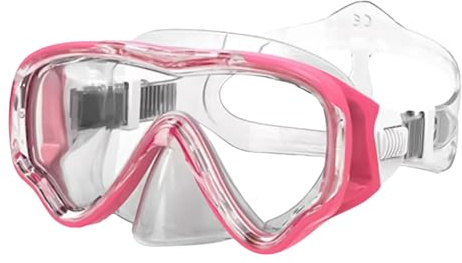 Lunettes de Natation pour - Lunettes de plongée avec Tuba, Lunettes de Piscine, Anti-buée, Lunettes de plongée à Vision Large pour garçons et Filles, équipement sous- Anti-Fuite