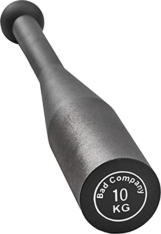 Profesional original Indian Club Bell/Maza 10 kg negro (pieza)