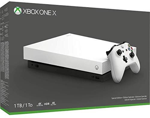 Xbox One X Robot White Special Edition (1TB) [Edizione: Regno Unito]