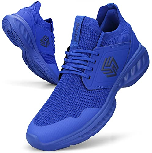 Giniros Baskets Chaussures de Sport Homme Sneakers 42 Bleu Royal