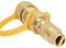 rockible Propane Quick Connector Fitting 1lb Disposal Tank Regulator Adapter for BBQ