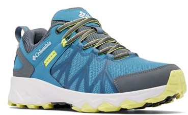 Columbia Peakfreak 2 Outdry, Scarpe da Trekking Basse Uomo, Mineral Blue/Fresh Kiwi , 44 EU