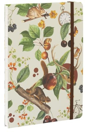 Kokonote Taccuino A5 Autumn Dream - Quaderno Appunti Bullet Journal Puntinato con Rilegatura a Mano, Copertina Rigida e Segnalibro, 192 Pagine | Diario Personale: Idee Regalo Donna